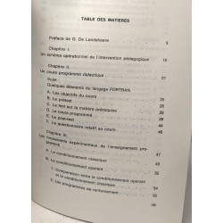 Construire un cours programmé / Éducation 2000