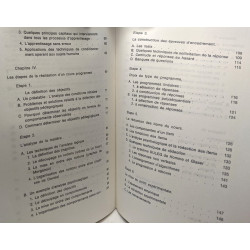 Construire un cours programmé / Éducation 2000