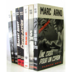 7 livres: Hécatombe pour un espion + Versant Ouest + Contre-action...