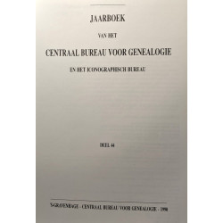 Jaarboek van het centraal bureau voor genealogie en het...