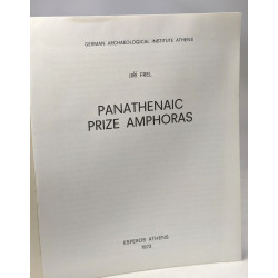 Kerameikos book 1 2 et 3: The pompeion (1971)+ Panathenaic prize...