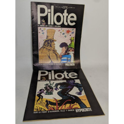 Lot de 63 revues du journal Pilote: numéros voir description détaillée