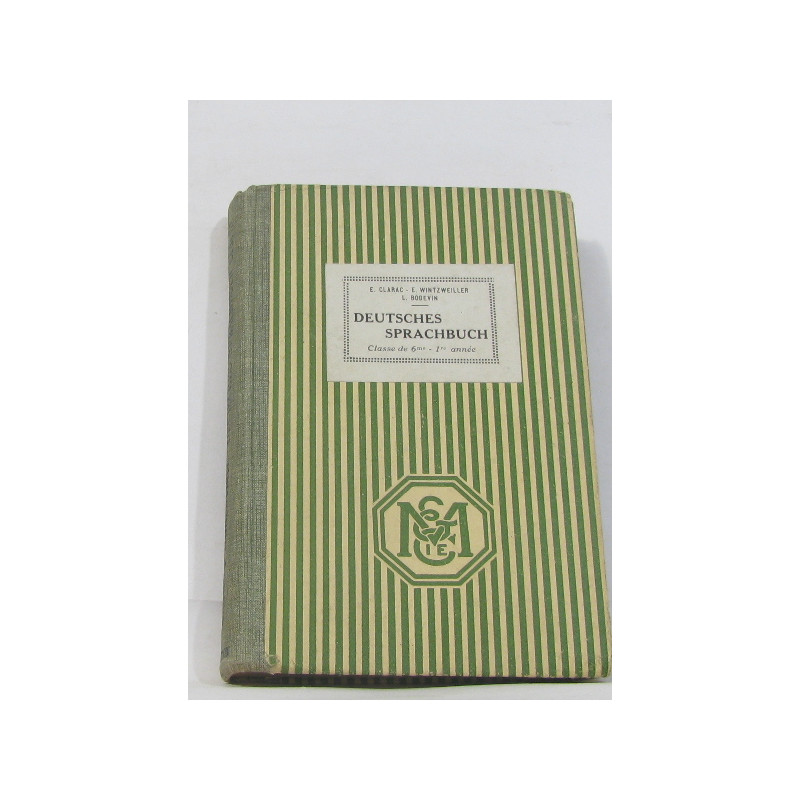 Deutsches sprachbuch classe de sixième