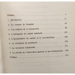 Etudes sur le développement du capitalisme. Collection : Textes à...