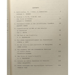 Illinois classical studies - VOLUME VI.1. SPRING 1981