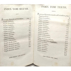 Epistolarum B. Pauli Apostoli triplex exposito TOMUS SECUNDUS