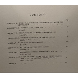 Report of the department of antiquities Cyprus 1969