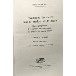 L'évaluation des élèves dans la pratique de la classe. - Guide...