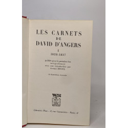 Les carnets de david d'angers - Tome I 1828-1837
