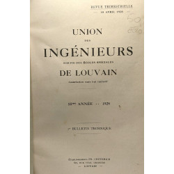 Union des ingénieurs sortis des écoles spéciales de Louvain -...