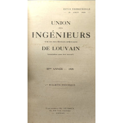 Union des ingénieurs sortis des écoles spéciales de Louvain -...