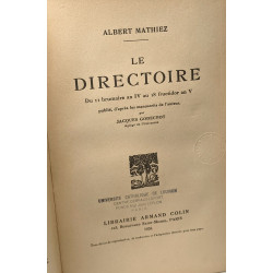 Le directoire du 11 brumaire an IV au 18 fructidor an V publié...