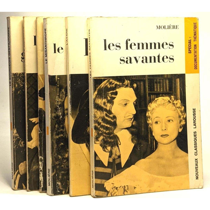 Les précieuses ridicules |le médecin malgré lui | Le misanthrope |...