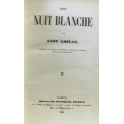 Une nuit blanche (tome premier et second)