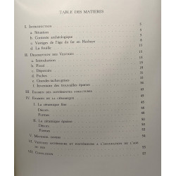 Archaeologia Belgia 151 - sondage dans un site d'habitat de l'âge...
