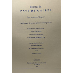 Poèmes du pays de Galles - sans moutons ni dragons - sélection et...