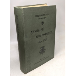 Annuaire astronomique pour 1909 - Observatoire royal de Belgique