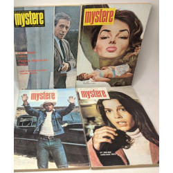 8 revue Mystère Magazine - 1954: Juin + 1974: Juin + Septembre +...
