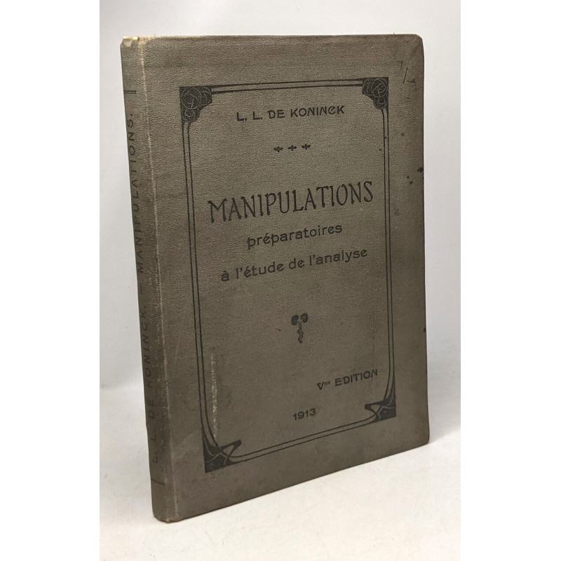 Manipulations chimiques qualitatives et quantitatives...