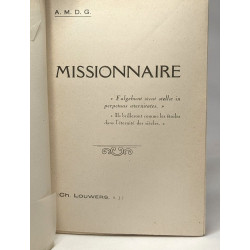 Missionnaire - A.M.D.G