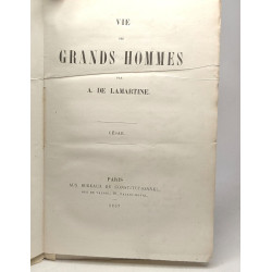 César / Vie des grands Homme TOME V