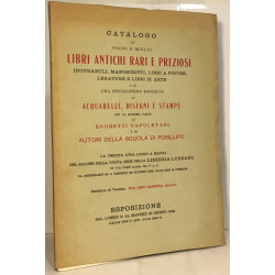 Catalogo di pochi e scelti libri antichi rari e preziosi...