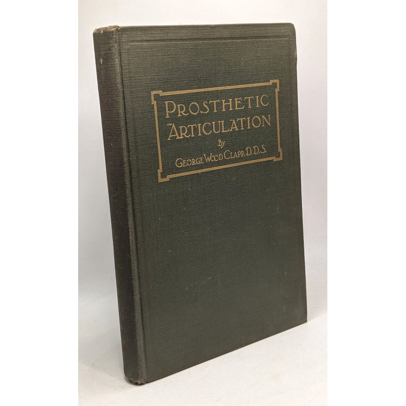 Prosthetic articulation