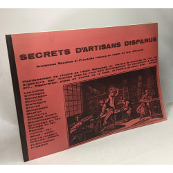 Secrets d'artisans disparues vieillissement de l'ivoire de l'étain...