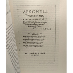 La survie d'Eschyle à la Renaissance