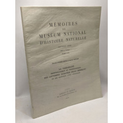 La variabilité (morphologique et physiologique) des littorina...