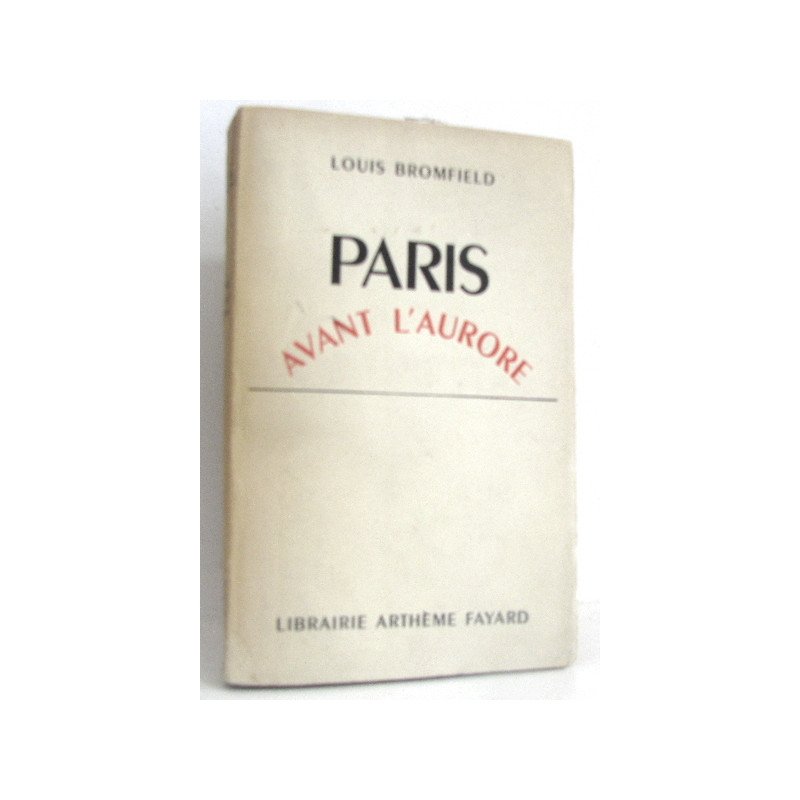 Paris avant l'aurore