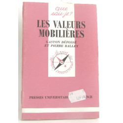 Les valeurs mobilières