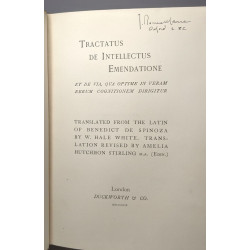 Tractatus de intellectus emendatione et de via qua optime in veram...