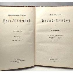 Haand - Ordbog --- dansk-norsk-ensk