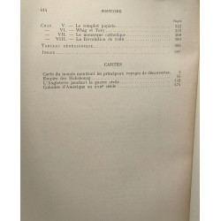 Histoire des peuples de langue anglaise - TOME I à III: I/...
