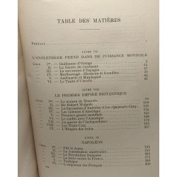 Histoire des peuples de langue anglaise - TOME I à III: I/...