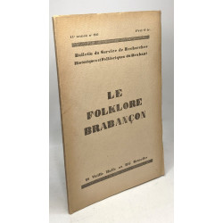 Le Folklore Brabançon - 11e année (1932) n°66