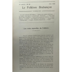 Le Folklore Brabançon - 11e année (1932) n°66