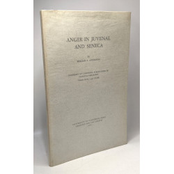 Anger in Juvenal and Seneca