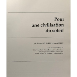 Pour une civilisation du soleil - l'utilisation de l'énergie solaire