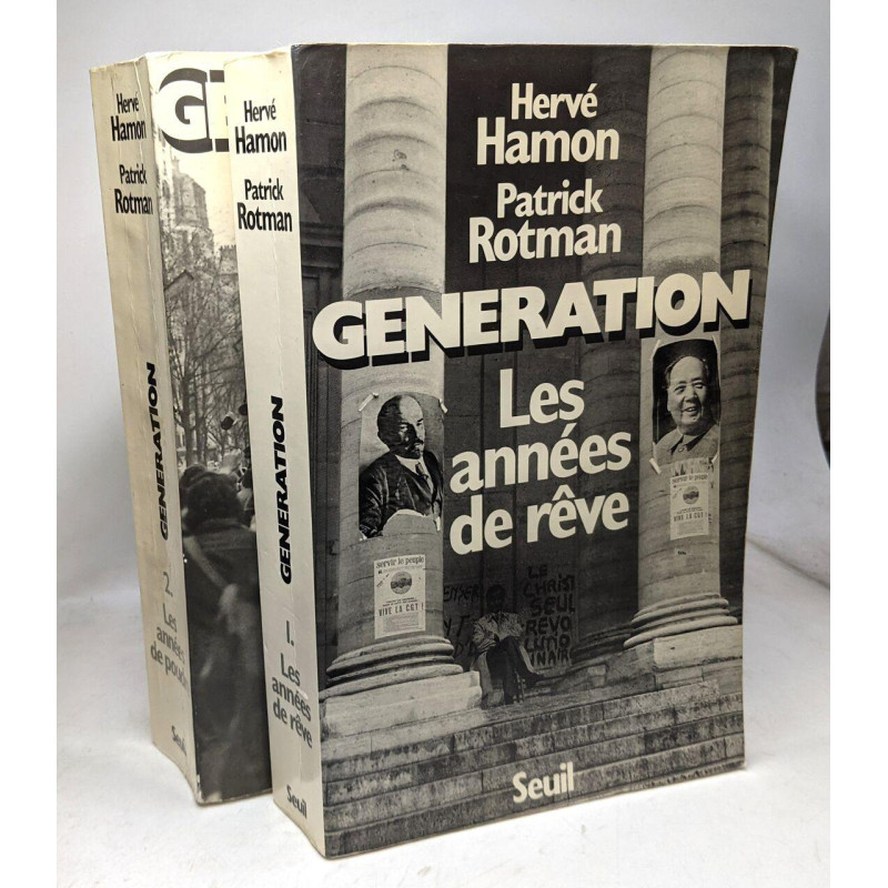 GENERATION - TOME 1: les années de rêve + TOME 2: les années de poudre