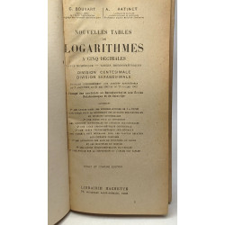 Nouvelles tables de logarithme à cinq décimales + Supplément aux...