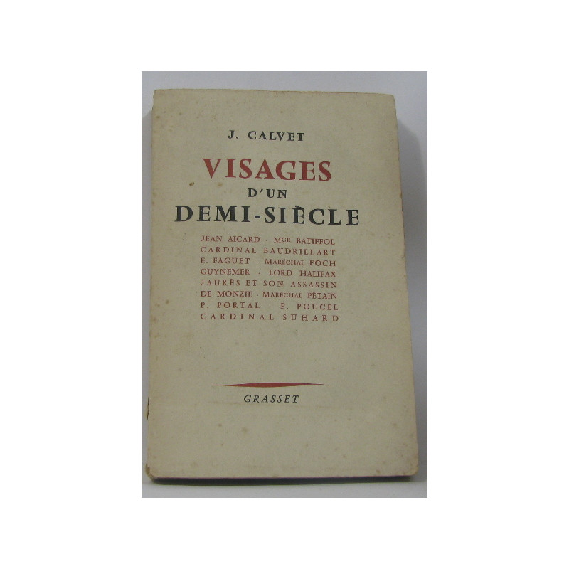 Visages d'un demi-siècle