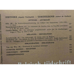 Revue belge de philologie et d'histoire / Belgisch tijdschrift...