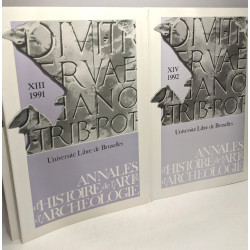 Annales d'Histoire de l'Art et d'Archéologie - 7 volumes...