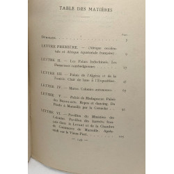 8 jours à l'éxposition coloniale de Marseille