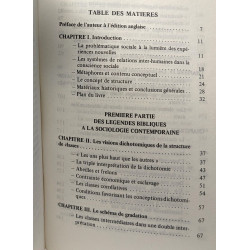 La sturcture de classes dans la conscience sociale - sociologie et...