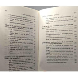 La sturcture de classes dans la conscience sociale - sociologie et...