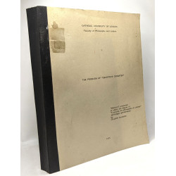 The problem of "deceptive cognates - mémoire - catholic university...