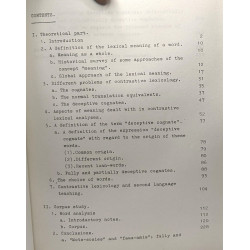 The problem of "deceptive cognates - mémoire - catholic university...